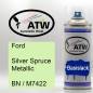 Preview: Ford, Silver Spruce Metallic, BN / M7422: 400ml Sprühdose, von ATW Autoteile West.